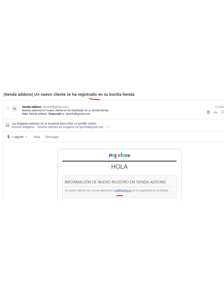 ejemplo de email, correo administrador