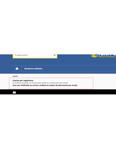 texto después registro