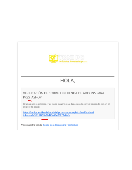 1er email