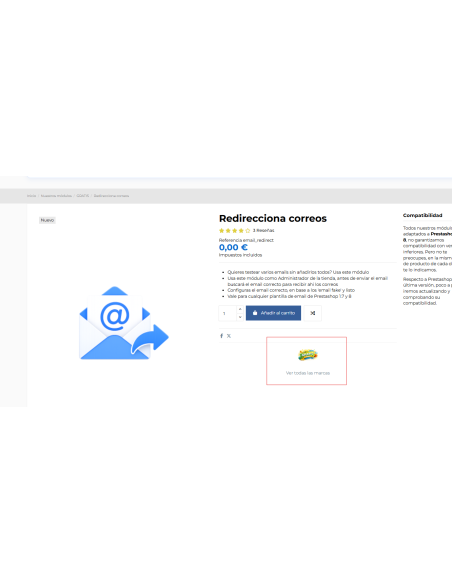 Ejemplo de marca en productSheet