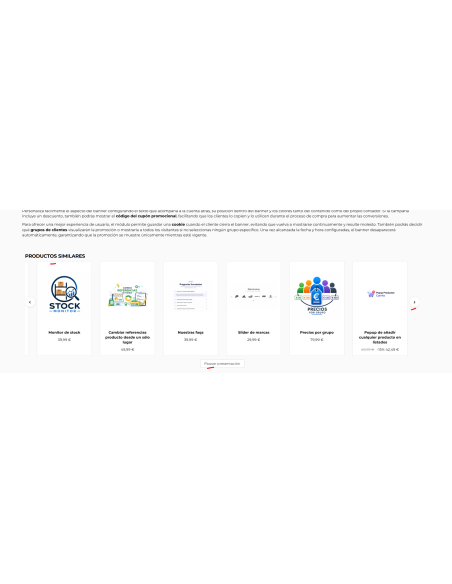 Relaciona productos o Productos similiares a tu gusto | Módulos Toni PC